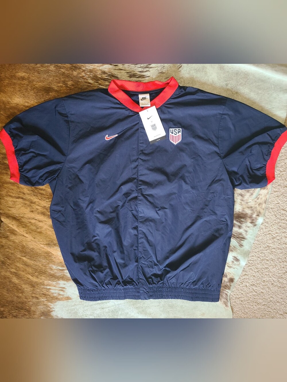 Nike Short Sleeve Pullover Jacket